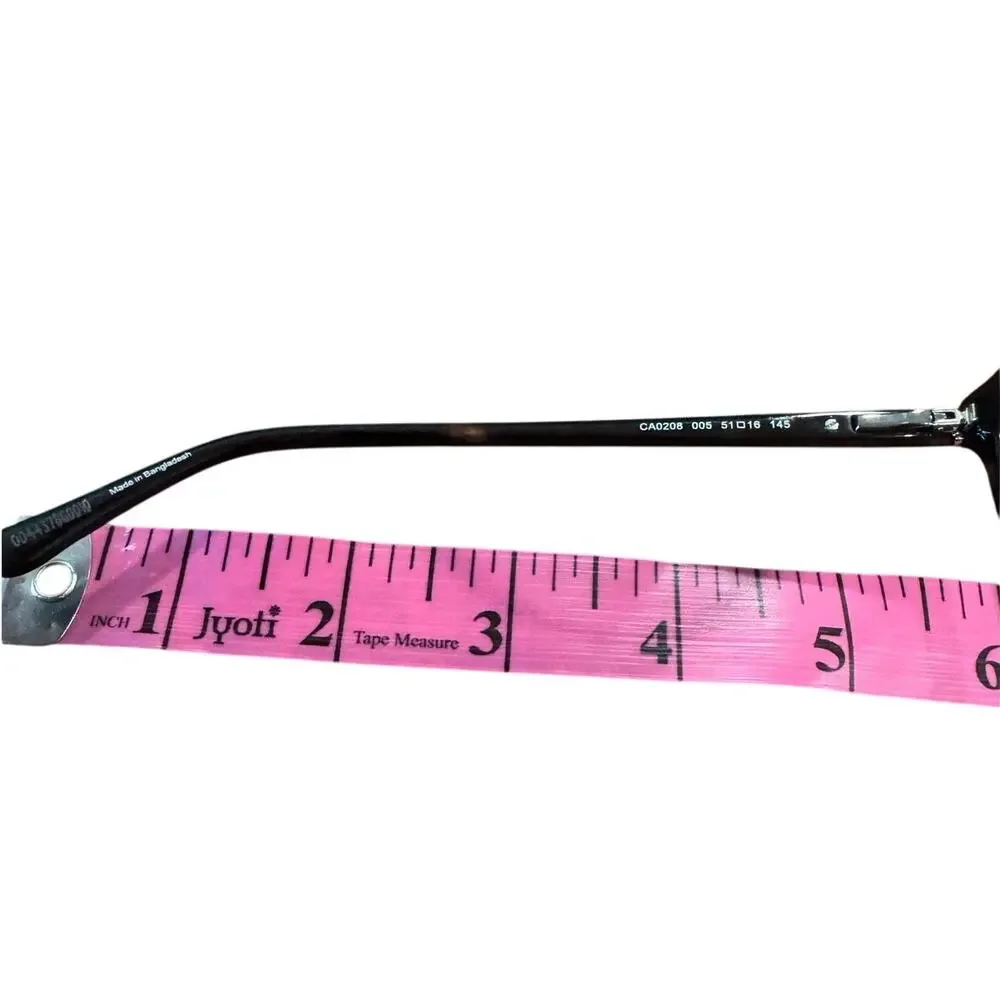 NEW Candies CA0208 rounded tortoiseshell black glasses
